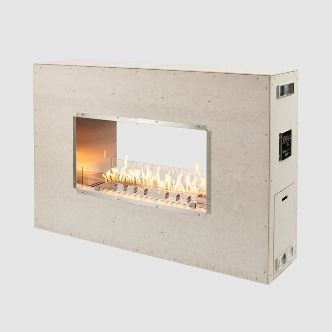 40" See-Through Ready-to-Finish Linear Gas Fireplace with Electronic Ignition