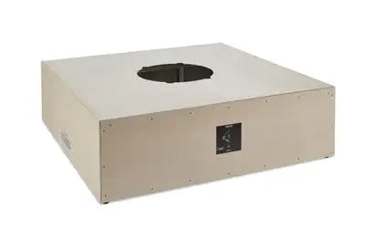 60"x 60" Square Ready-to-Finish Fire Pit Table Base w/Aluminum Top