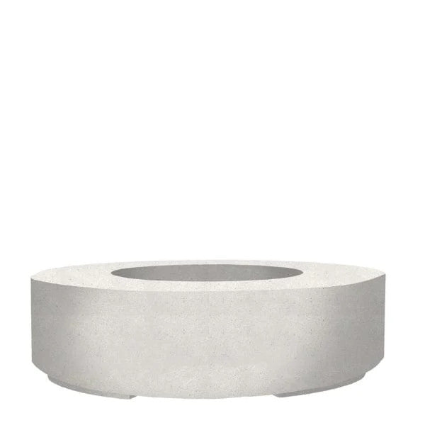 Rotondo 80" Outdoor Gas Fire Bowl Table – Handcrafted Luxury with 125,000 BTUs