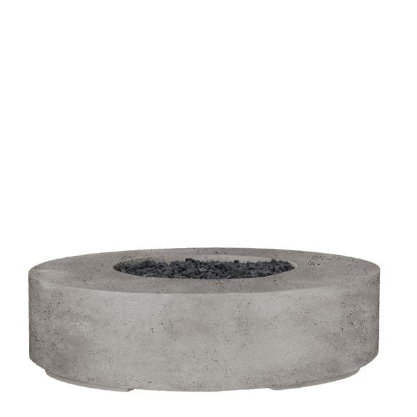 Rotondo 80" Outdoor Gas Fire Bowl Table – Handcrafted Luxury with 125,000 BTUs