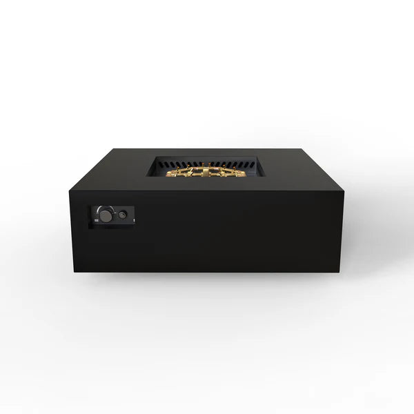 48" Square AON Fire Table with 180,000 BTU CROSSFIRE® Brass Burner