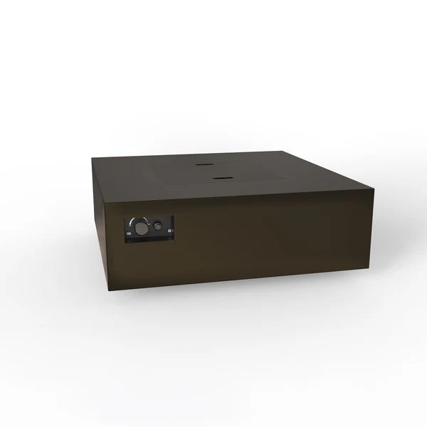 48" Square AON Fire Table with 180,000 BTU CROSSFIRE® Brass Burner