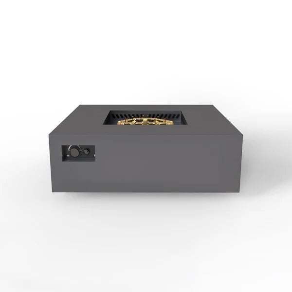 48" Square AON Fire Table with 180,000 BTU CROSSFIRE® Brass Burner