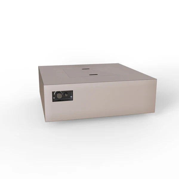 48" Square AON Fire Table with 180,000 BTU CROSSFIRE® Brass Burner