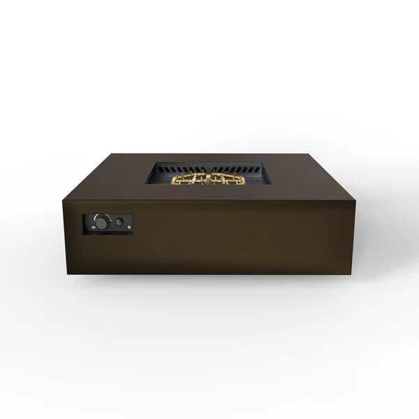56" Square AON Fire Table with 280,000 BTU CROSSFIRE® Brass Burner