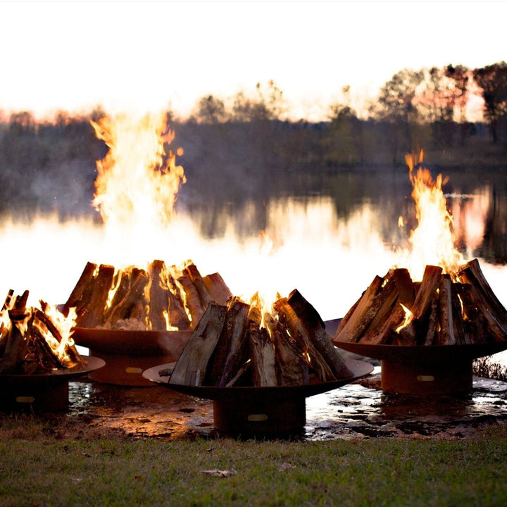 Asia 36": Steel Fire Pit