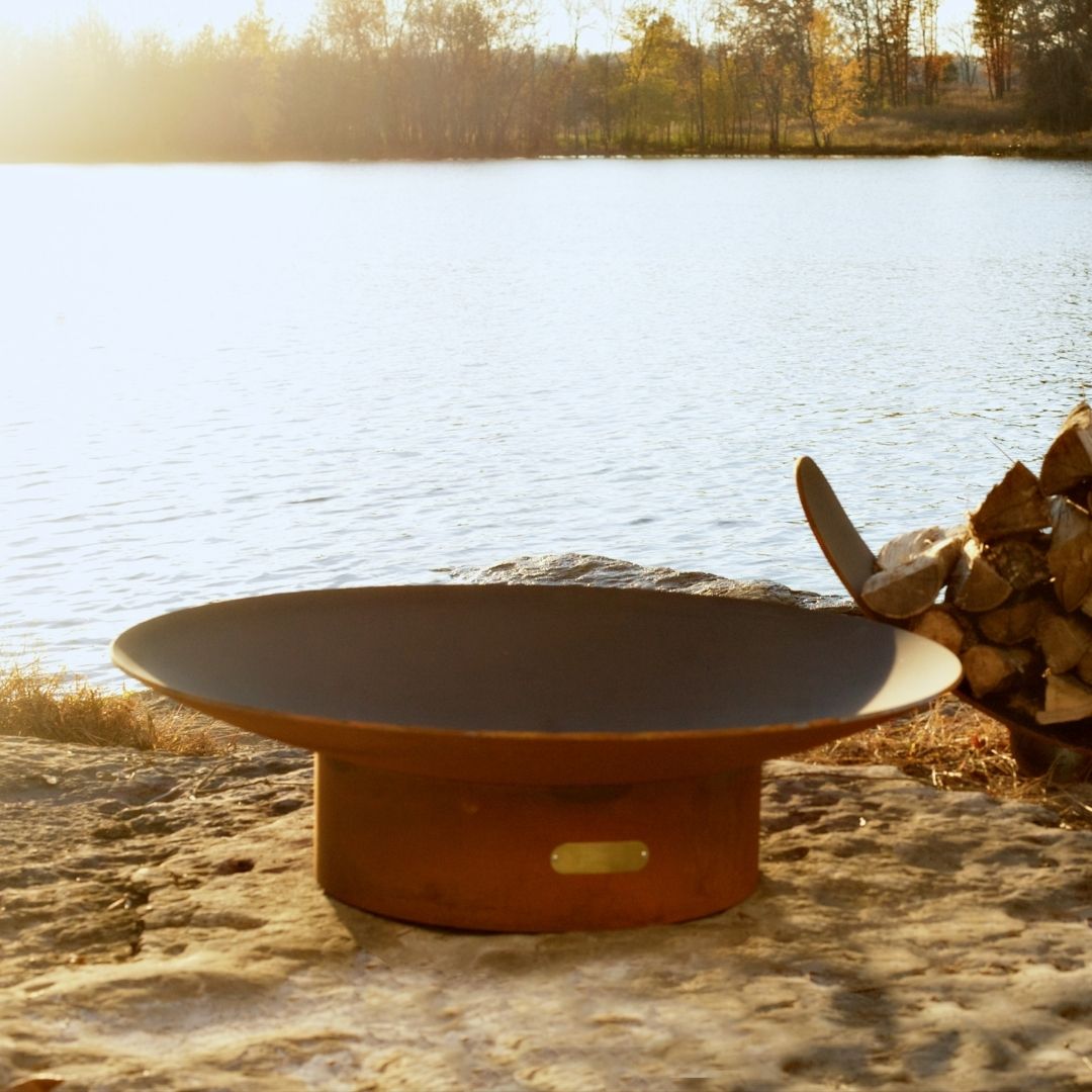 Asia 36": Steel Fire Pit