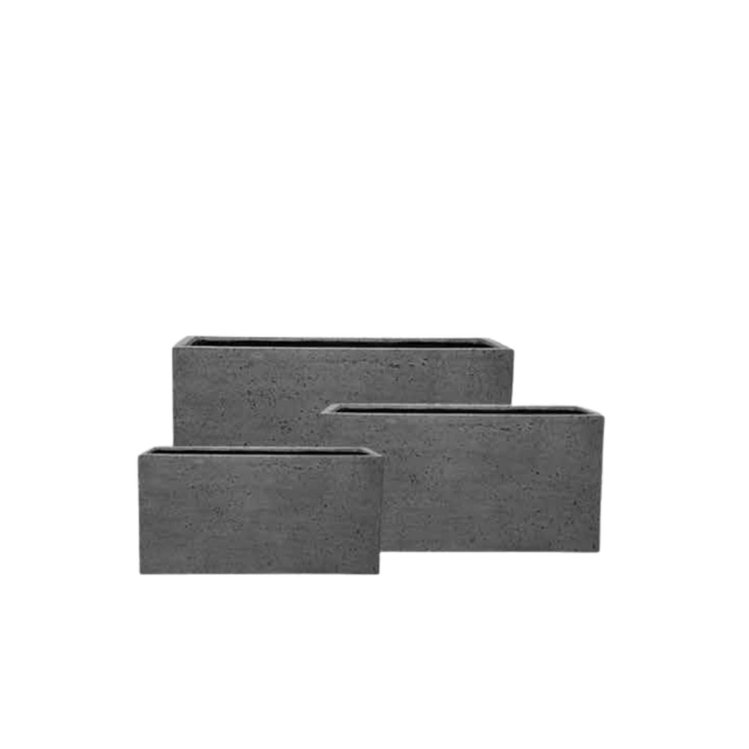 SICILY Tapered Concrete Planter – Modern Outdoor Elegance in Three Sizes