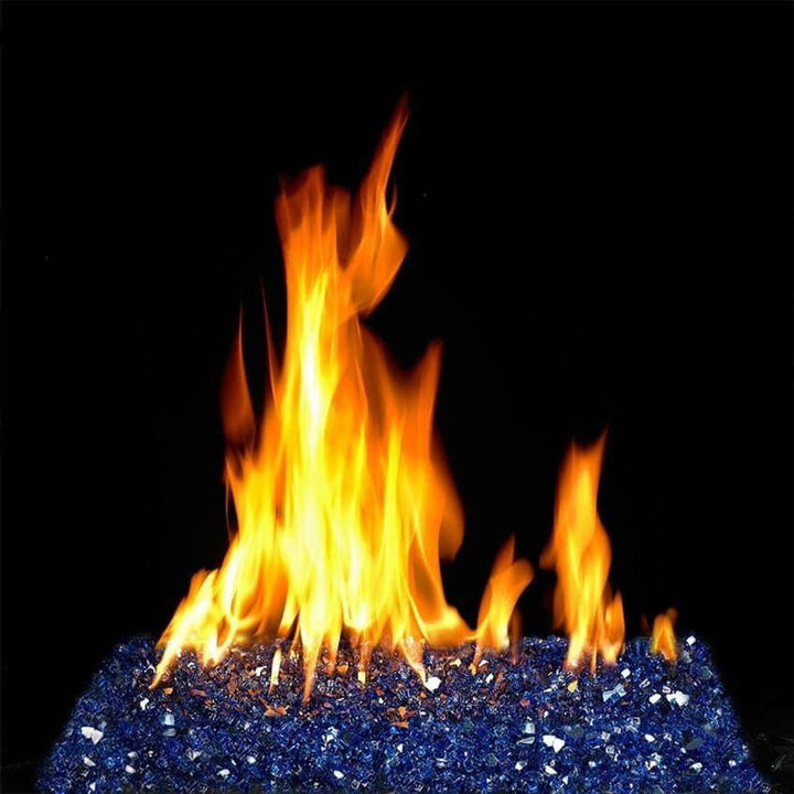 American FireGlass 12"x6" H-Style Stainless Steel Fireplace Burner