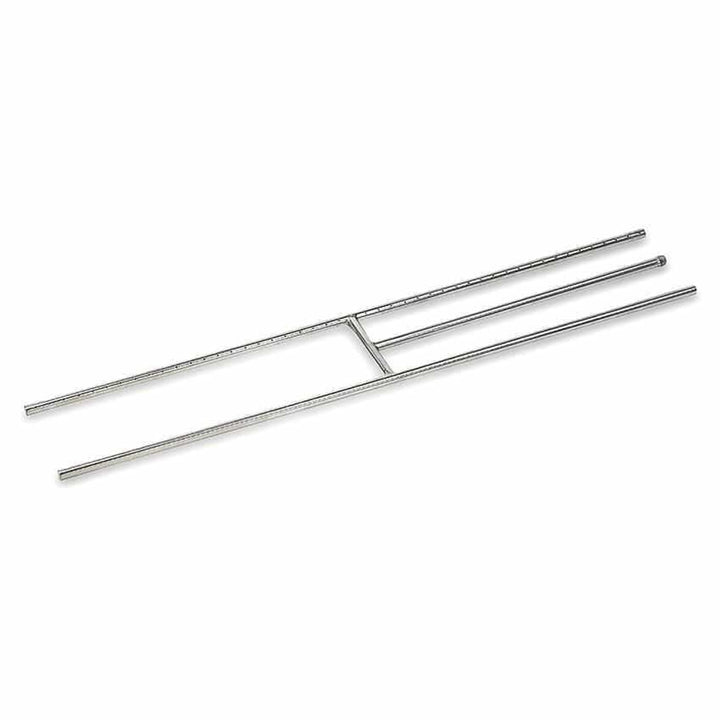 American FireGlass 48"x8" H-Style Stainess Steel Fireplace Burner