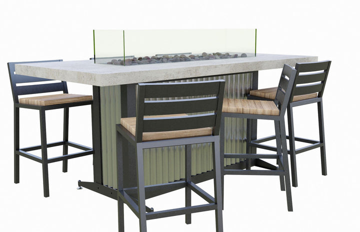 Cooke Santa Monica Fire Pit Table