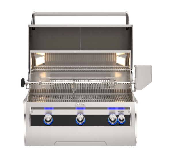 Fire Magic Echelon Diamond E790i A-Series 40-Inch Built-In Gas Grill with Analog Thermometer