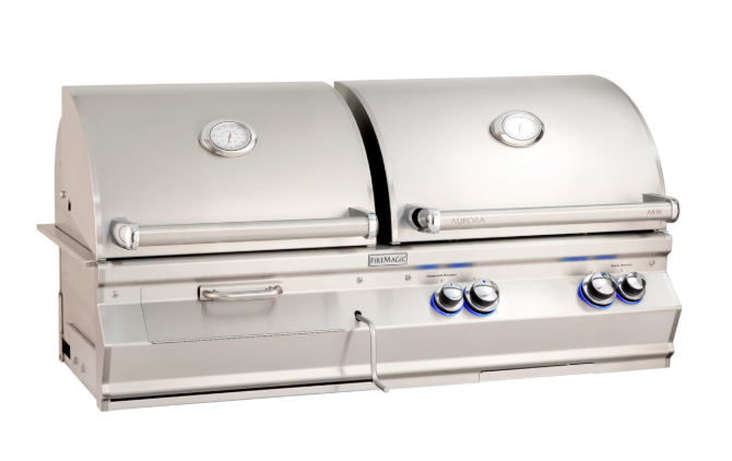 Fire Magic Aurora A830i 7-Series Built-In Gas & Charcoal Combo Grill