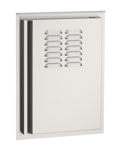 Fire Magic 44920-1 Stainless Steel Vertical Access Door with Louvers – Left or Right Hinge