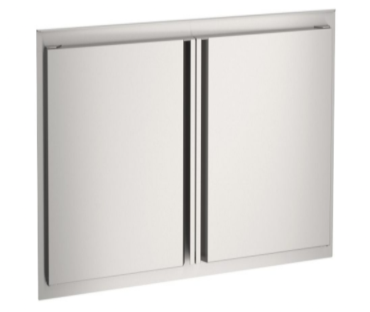 Fire Magic 44938S Stainless Steel Reduced Height Double Access Doors for Outdoor Kitchens