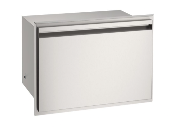 Fire Magic 44830-S 4-Series Stainless Steel Large Utility Drawer for Outdoor Kitchens