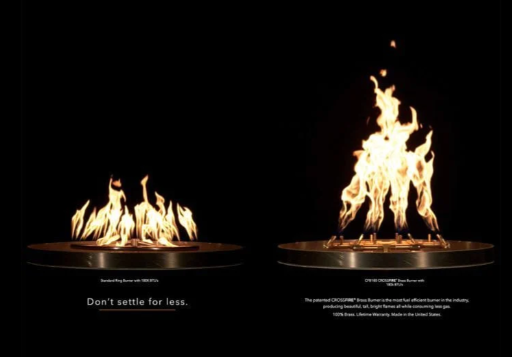 60" Octagon Ready-to-Finish Fire Pit Kit 18" H with 21.5" Burner