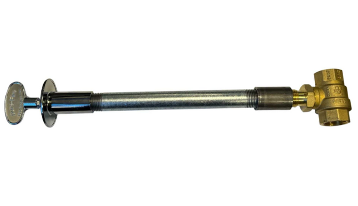 8" Key Valve Extension – Threaded Gas Valve Extension for Fire Pits