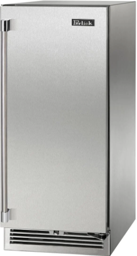 Perlick Signature Series 15" Stainless Steel Under The Counter Refrigerator - HP15RM-4-1R