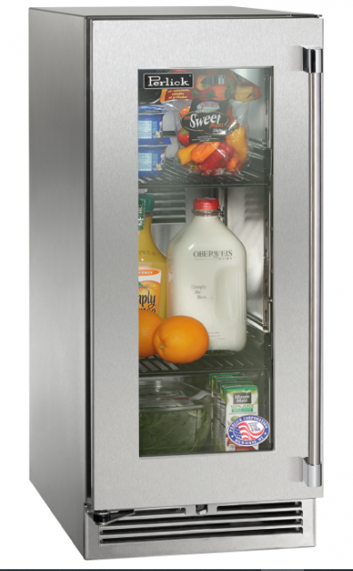 Perlick Marine Signature 15" Panel Ready Refrigerator - HP15RM-4-2R