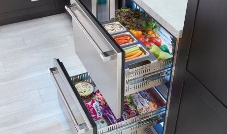 Perlick Signature Series 24-Inch Outdoor Undercounter Dual Zone Freezer/Refrigerator Drawers - Panel Ready - HP24ZO-4-6