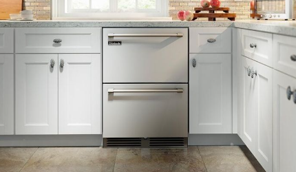 Perlick Signature Series 24-Inch Outdoor Undercounter Dual Zone Freezer/Refrigerator Drawers - Panel Ready - HP24ZO-4-6