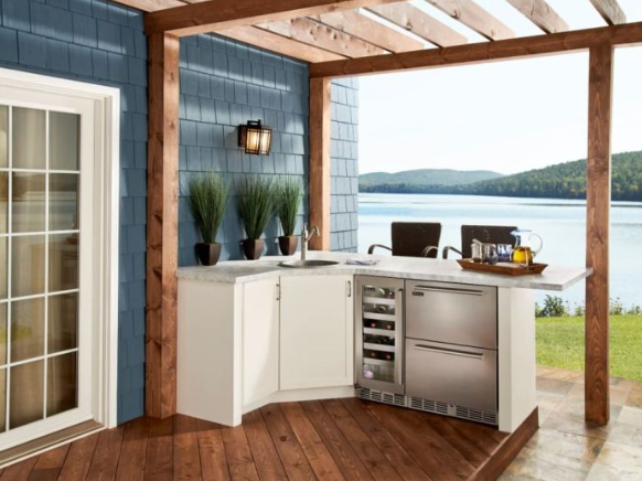 Perlick Signature Series 24-Inch Outdoor Undercounter Refrigerator Drawers - Panel Ready - HP24RO-4-6