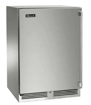 Perlick Signature Series 24-Inch Right-Hinge Outdoor Undercounter Dual Zone Refrigerator/Wine Reserve - Panel Ready Solid Door - HP24CO-4-2R