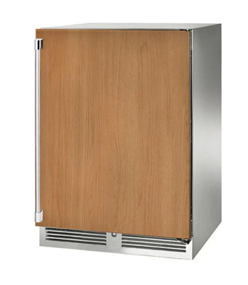 Perlick 24" Signature Series Outdoor Built-In Counter Depth Compact Refrigerator with 5.2 cu. ft. Capacity in Panel Ready - HP24RM-4-2R