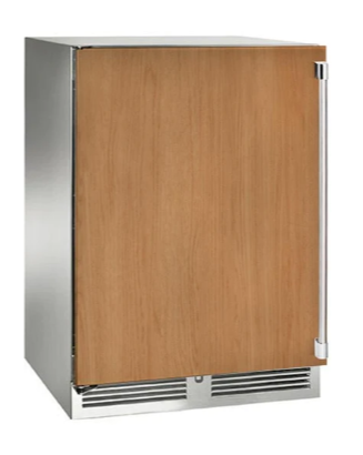 Perlick 24" Signature Series Outdoor Built-In Beverage Center with 5.2 cu. ft. Capacity in Panel Ready - HP24BM-4-2L