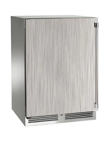 Perlick 24" Signature Series Outdoor Built-In Beverage Center with 5.2 cu. ft. Capacity in Panel Ready - HP24BM-4-2R