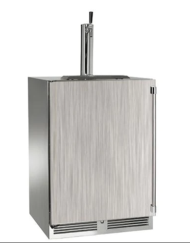 Perlick 24" Signature Series Marine Grade Beer Dispenser Single Tap - HP24TM-4-1L-1