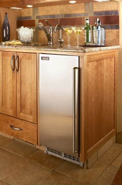 Perlick 15" Signature Series Clear Ice Maker - Solid Stainless Door - Left Hinge - H50IMS-L