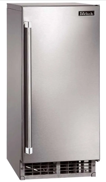 Perlick 15" Signature Series Clear Ice Maker - Solid Stainless Door - Right Hinge - H50IMS-R