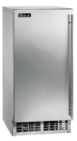 Perlick 15" ADA Compliant Series Clear Ice Maker - Solid Stainless Door - Right Hinge - H50IMS-ADR