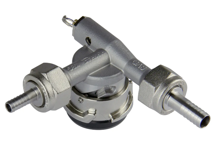 Perlick Lo Boy Stainless Steel "S" Series Keg Coupler - 40030SSLS