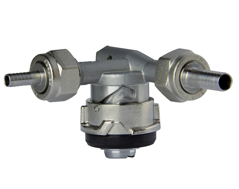 Perlick Lo Boy Stainless Steel "S" Series Keg Coupler - 40030SSLS
