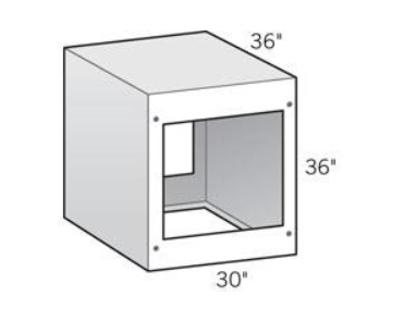 LOC 36" Straight Cabinet - LOC36