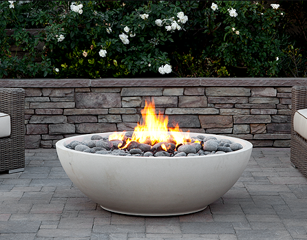 LOC Outdoor Mezzaluna 48" Fire Bowl