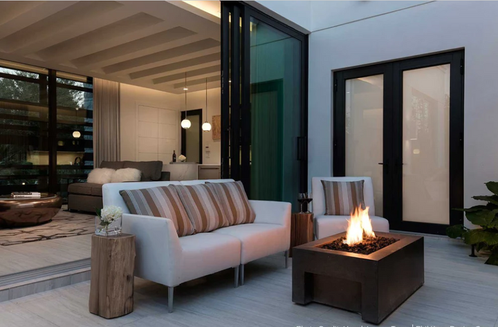 LOC Outdoor Lyra 60" Linear Fire Bowl