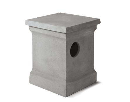 LOC Outdoor Propane Tank Enclosure Midnight Smooth