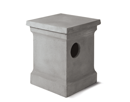 LOC Outdoor Propane Tank Enclosure Crème Brûlée Smooth