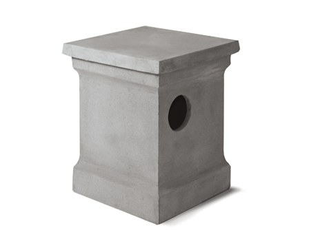 LOC Outdoor Propane Tank Enclosure Crème Brûlée Worn