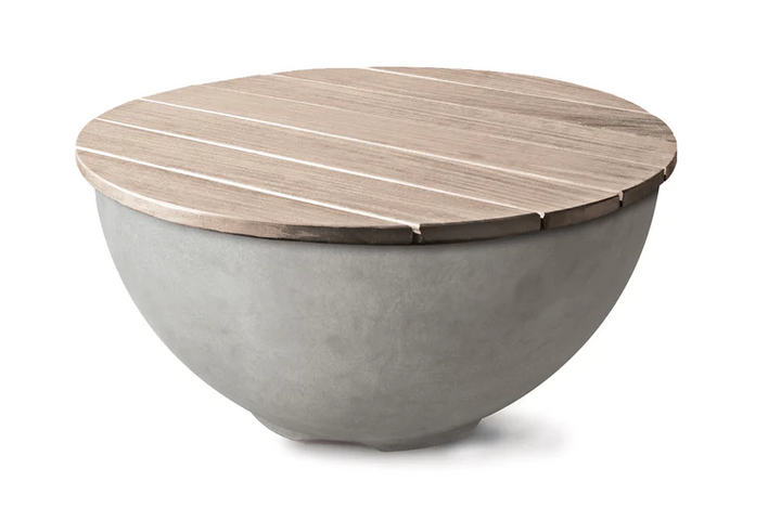 LOC Outdoor Wood Top For Stella/Rustica Fire Bowl