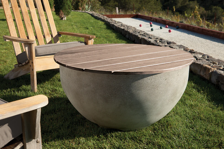 LOC Outdoor Wood Top For Stella/Rustica Fire Bowl