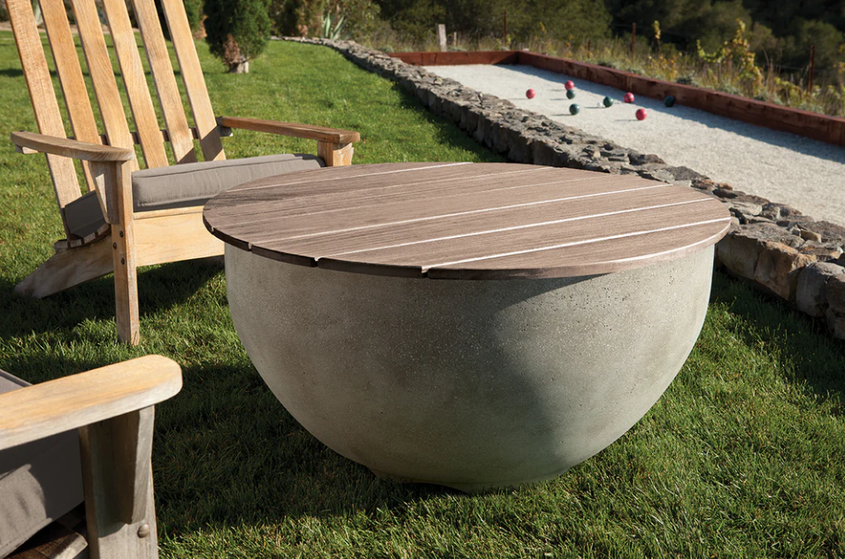 LOC Outdoor Wood Top For Minima Fire Bowl