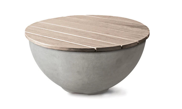 LOC Outdoor Wood Top For Aria 60" Fire Bowl