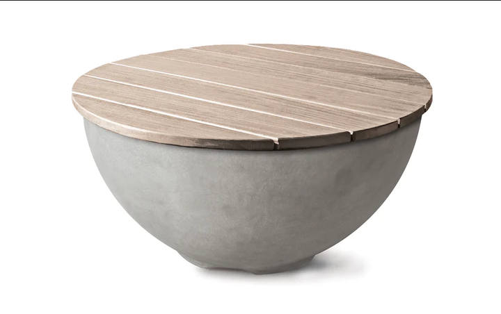 LOC Outdoor Wood Top For Linea 42" Fire Bowl