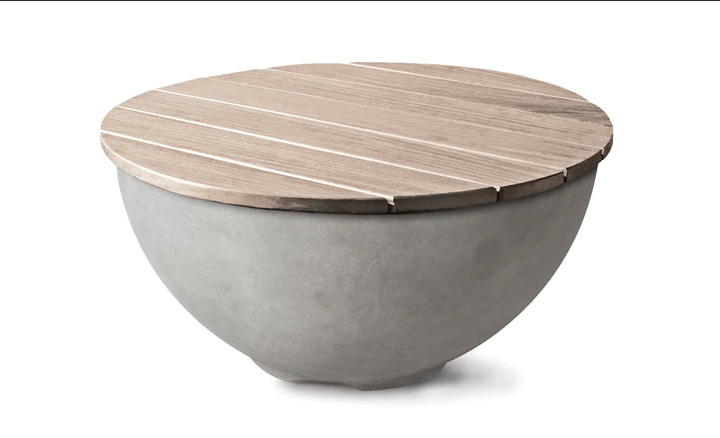 LOC Outdoor Wood Top For Linea 60" Fire Bowl