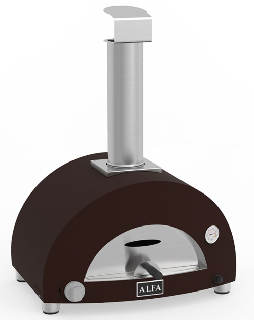 Alfa Nano Moderno 1 Gas-Fired Pizza Oven In Copper - FXMD-1P-GRAM-U